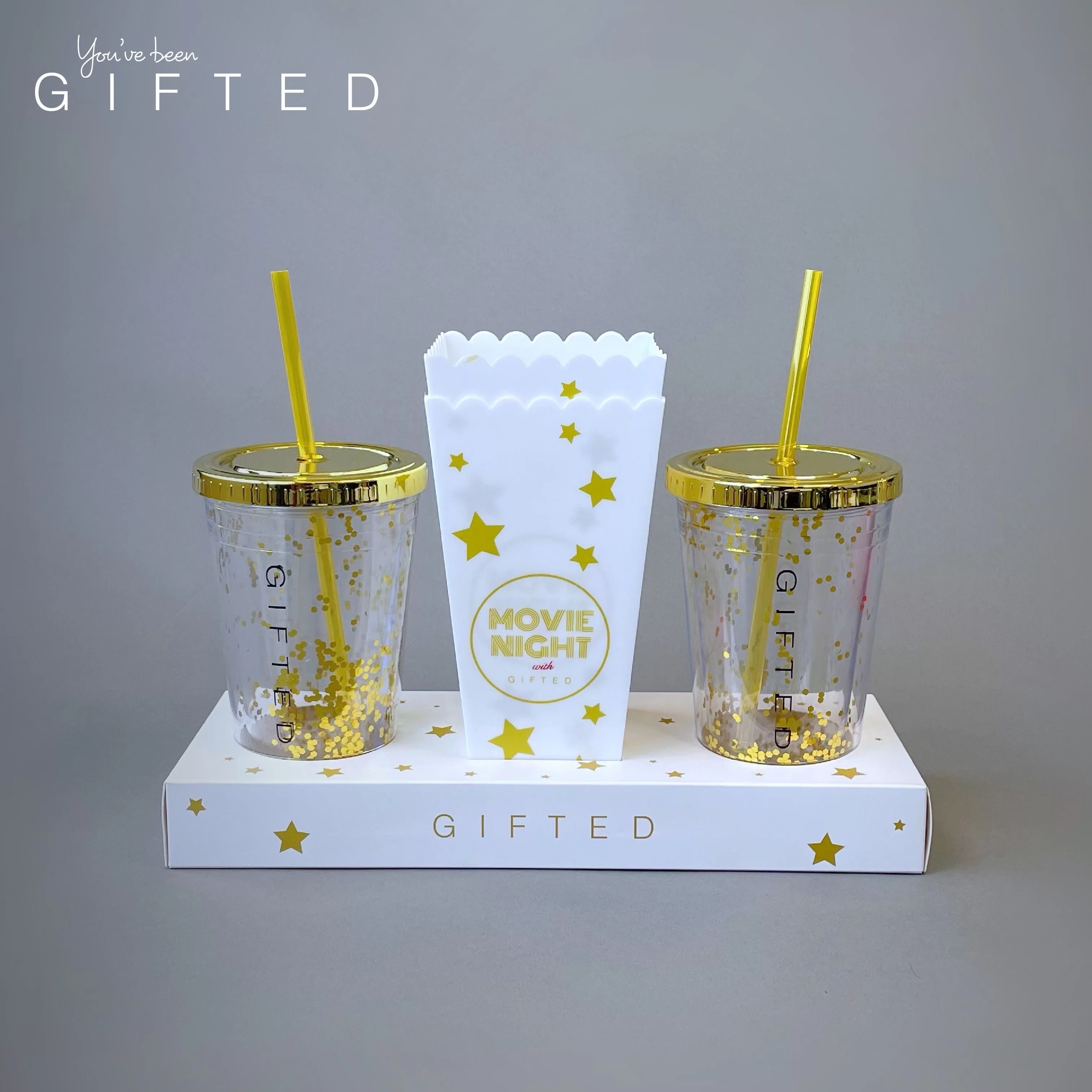 Gifted Movie Night Set Gold Hey movie nights lover this